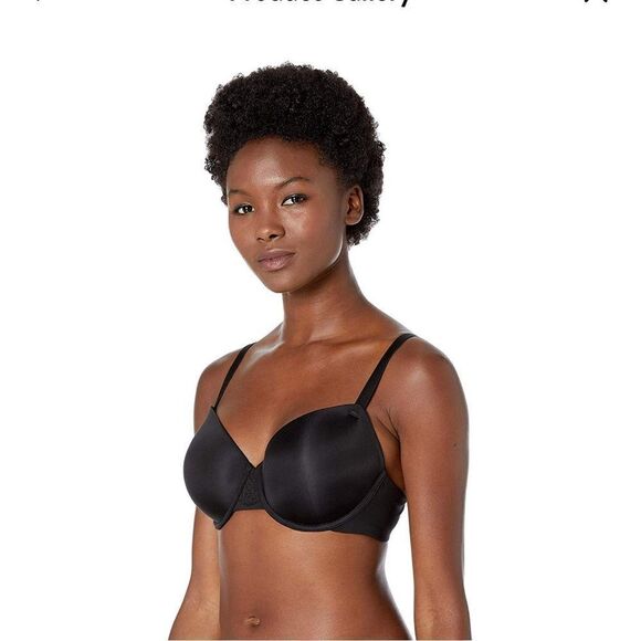 Wacoal Lace Impression Contour Bra 853357 Black 32D NWT - Picture 1 of 9